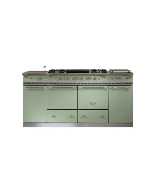 CLUNY LACANCHE french country house cooker pastel green beautiful
