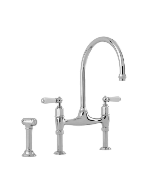 London nostalgic classic kitchen tap with spray